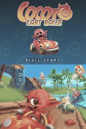 Minna de Wai Wai - Cocoto Kart (Japan) screen shot title